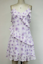 Floral Ruffle Dress - Lavender