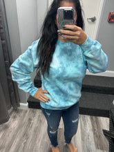 Evening Blue Tie Dye Pullover Blanks