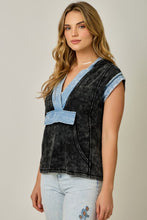 Washed Hoodie Top - Assorted Colors