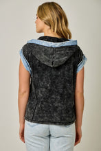 Washed Hoodie Top - Assorted Colors