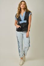 Washed Hoodie Top - Assorted Colors