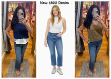 1822 27" Demi-boot Jean W/ Frayed Hem In Bolt