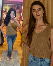 Allende Vest Top - Camel or Light Pink