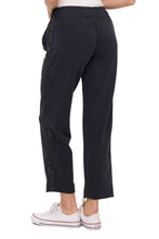 Ariella Scuba Jogger With Snake Trim Detail - Black Or Charcoal