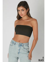 Nikkibiki Bandeau Top - Black, White , Ivory or Stone