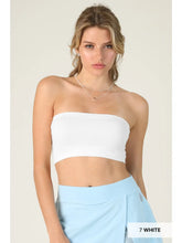 Nikkibiki Bandeau Top - Black, White , Ivory or Stone