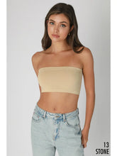 Nikkibiki Bandeau Top - Black, White , Ivory or Stone