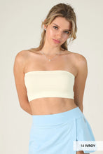 Nikkibiki Bandeau Top - Black, White , Ivory or Stone
