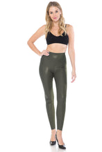 Faux Leather Leggings - Assorted Colors