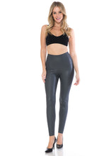 Faux Leather Leggings - Assorted Colors