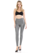 Faux Leather Leggings - Assorted Colors
