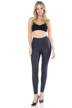 Faux Leather Leggings - Assorted Colors