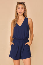 Summer Days Airflow Game Day Romper - Navy, Kelly Green or Orange