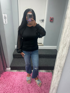 HIDDEN VINTAGE WASH STEP HEM STRETCH CROP FLARE