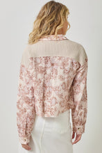 Mystree Mixed Media Jacket - Cappuccino