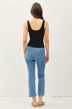 Soft Core Basic Scoop Neck Tank - Black