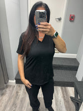 BELLA + CANVAS - Women's Relaxed Heather CVC V-Neck Tee - Assorted Colors