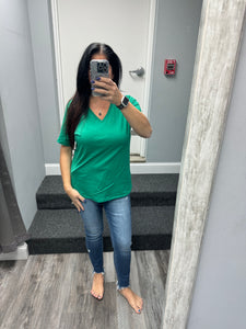 BELLA + CANVAS - Women’s Relaxed Jersey V-Neck Tee - Assorted Colors