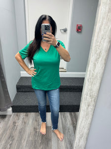 BELLA + CANVAS - Women’s Relaxed Jersey V-Neck Tee - Assorted Colors
