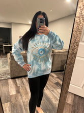 Evening Blue Tie Dye Pullover Blanks