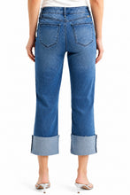 1822 Denim 29.5''- 25'' Relaxed Straight Roll Cuff Jean In Paola