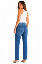 1822 Denim 29.5''- 25'' Relaxed Straight Roll Cuff Jean In Paola