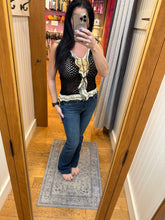 Sleeveless Ruffle Romantic Knit Top - Black