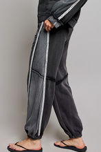 POL jogger pants in french terry - Black