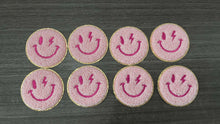 Lightening Eye Smile Face Stickers - Assorted Colors