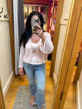 Long Sleeve Sweater Cardigan - Off White, Black or Pink