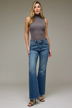Hidden Dark Vintage Clean Stretch Mid Rise 36” Inseam Flare