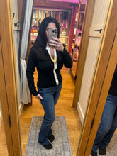 Contrast Sweater - Oatmeal or Black