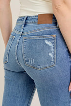 Judy Blue MR Vintage Wash Bootcut W/ Destroy Hem