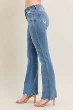 Judy Blue MR Vintage Wash Bootcut W/ Destroy Hem