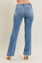 Judy Blue MR Vintage Wash Bootcut W/ Destroy Hem