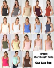 Nikibiki Short Length Tank - Assorted Colors