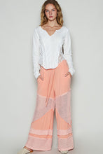 POL Round neck long sleeve outseam solid lace top - Black or White