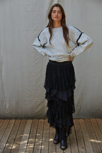 Manon Whipstitch Sweater - Light Heather Grey