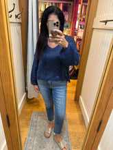 V Neck Crop Length Light Weight Pullover Sweater - Assorted Colors