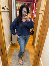V Neck Crop Length Light Weight Pullover Sweater - Assorted Colors