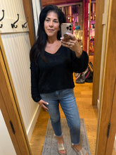 V Neck Crop Length Light Weight Pullover Sweater - Assorted Colors