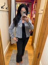 Tencel Denim Jacket Classic Year Round Basic - Black or Grey