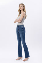 Flying Monkey Mid Rise Medium Dark Wash Slim Bootcut Jeans