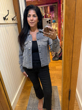 Tencel Denim Jacket Classic Year Round Basic - Black or Grey