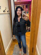 Tencel Denim Jacket Classic Year Round Basic - Black or Grey
