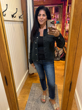 Tencel Denim Jacket Classic Year Round Basic - Black or Grey