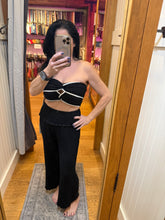 Ocean Drive Rib Knit Tube Top - Black