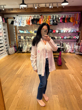 Surf Gypsy Ombré Printed Cotton Button Down - Soft Pink