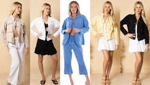 COTTON JACKET - ASSORTED COLORS