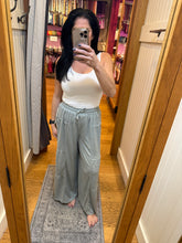 Ocean Drive Textured Slub Knit Pant - Sage